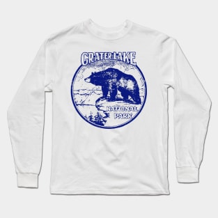 Crater Lake National Park Vintage Long Sleeve T-Shirt